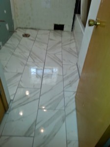 New tile. This took forever,and it wasn't perfect. Oh well.